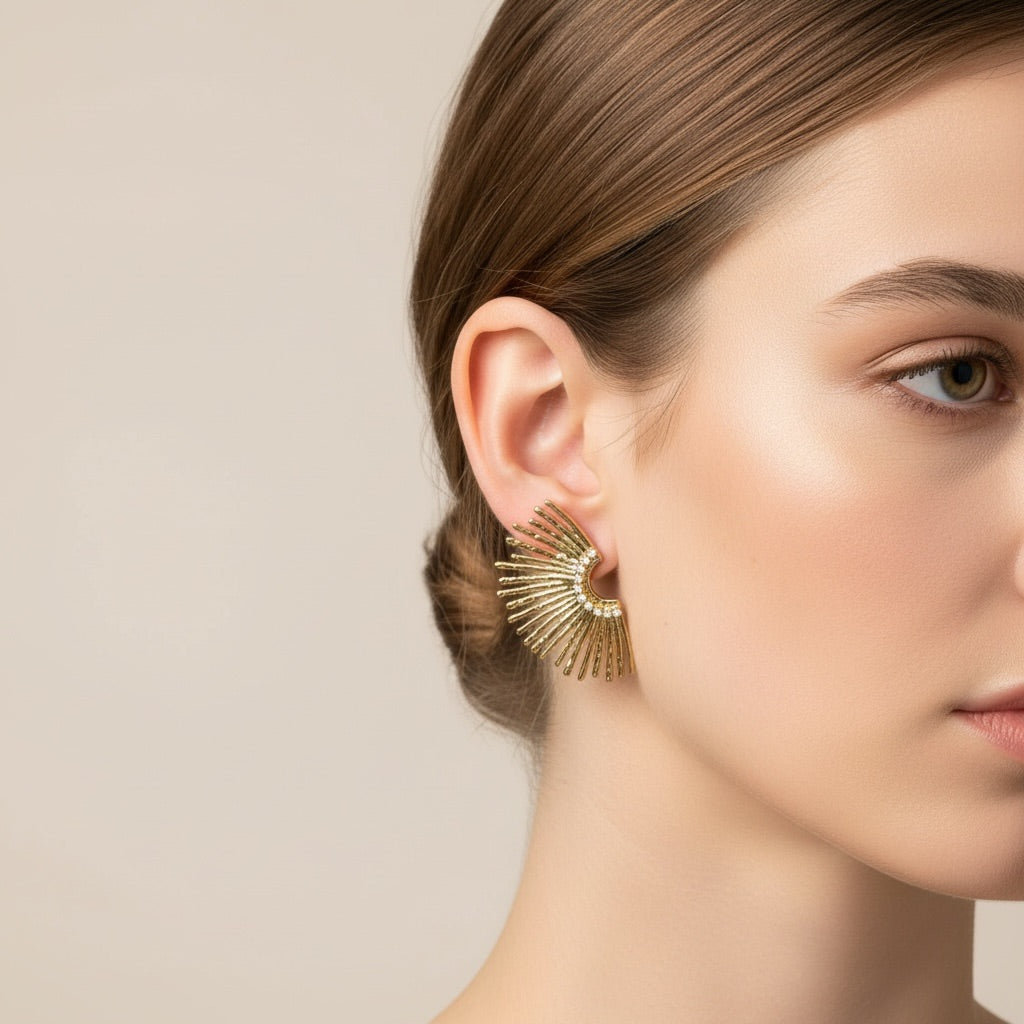 Boucles d'oreilles HORTENSE - Margeli Créations