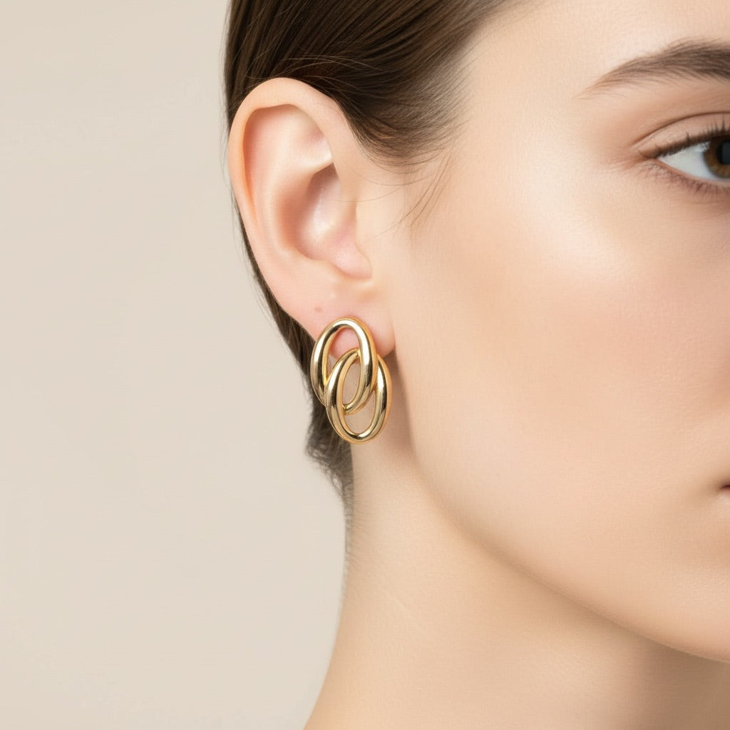 Boucles d'oreilles MILA - Margeli Créations