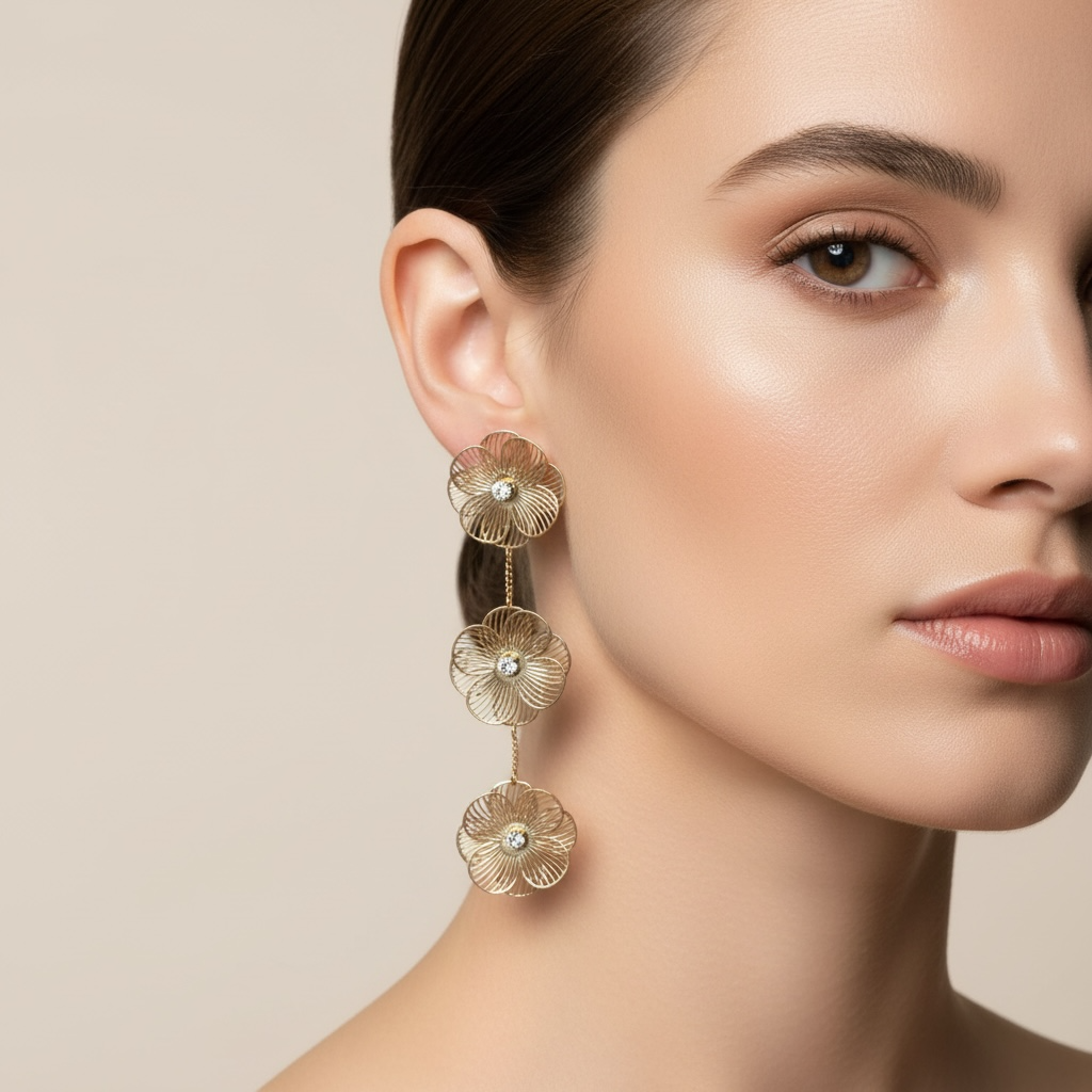 Boucles d'oreilles KIM - Margeli Créations
