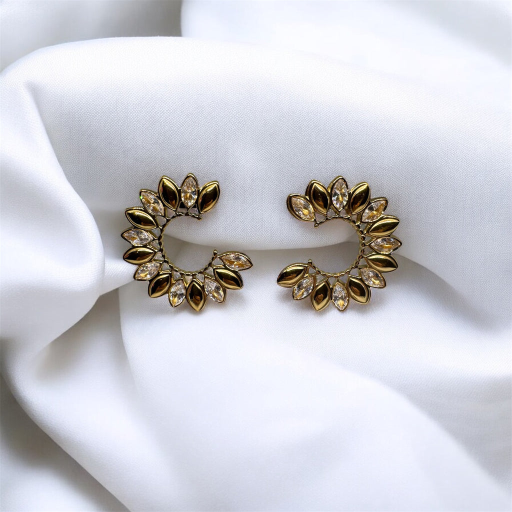 Boucles d'oreilles LUNA - Margeli Créations