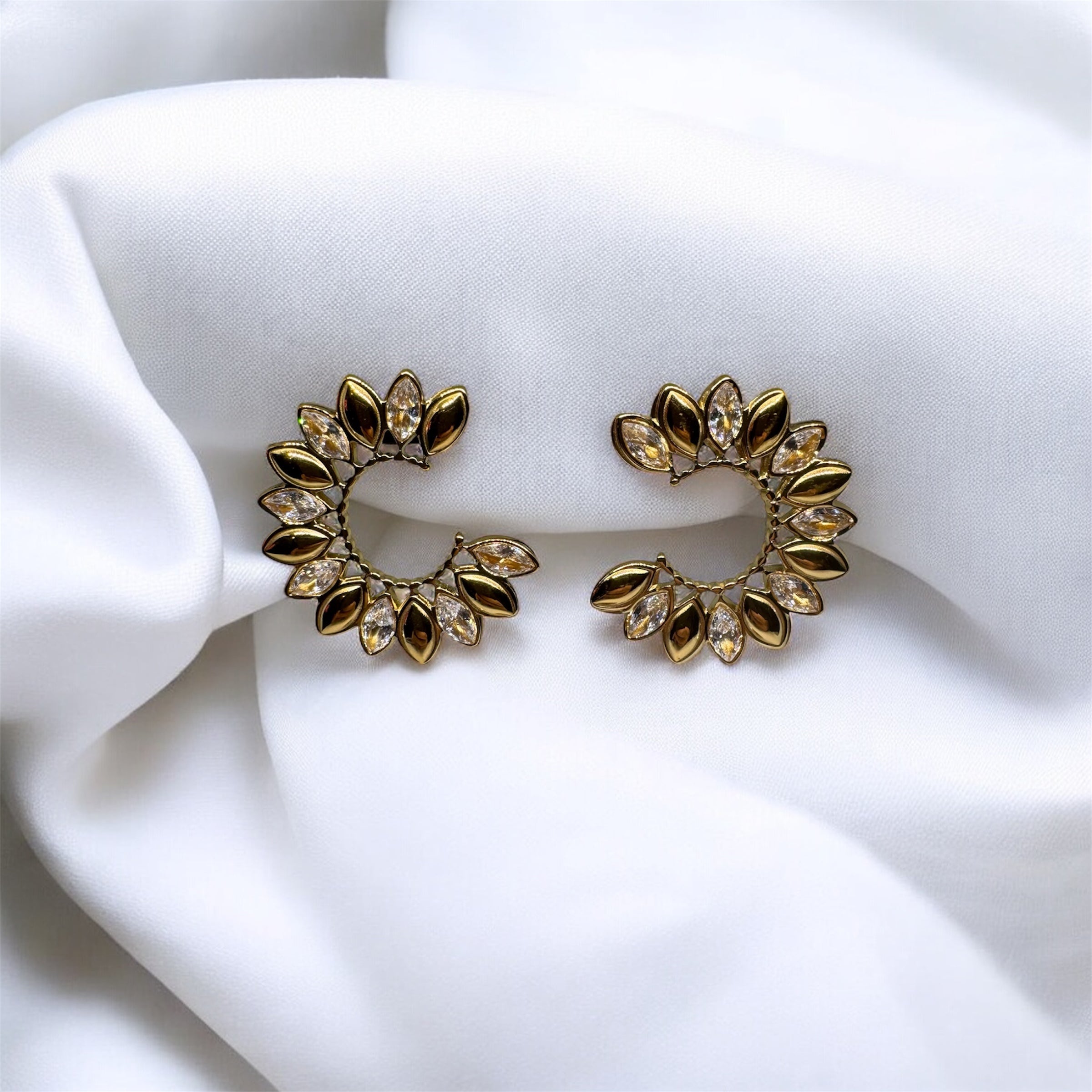Boucles d'oreilles LUNA - Margeli Créations