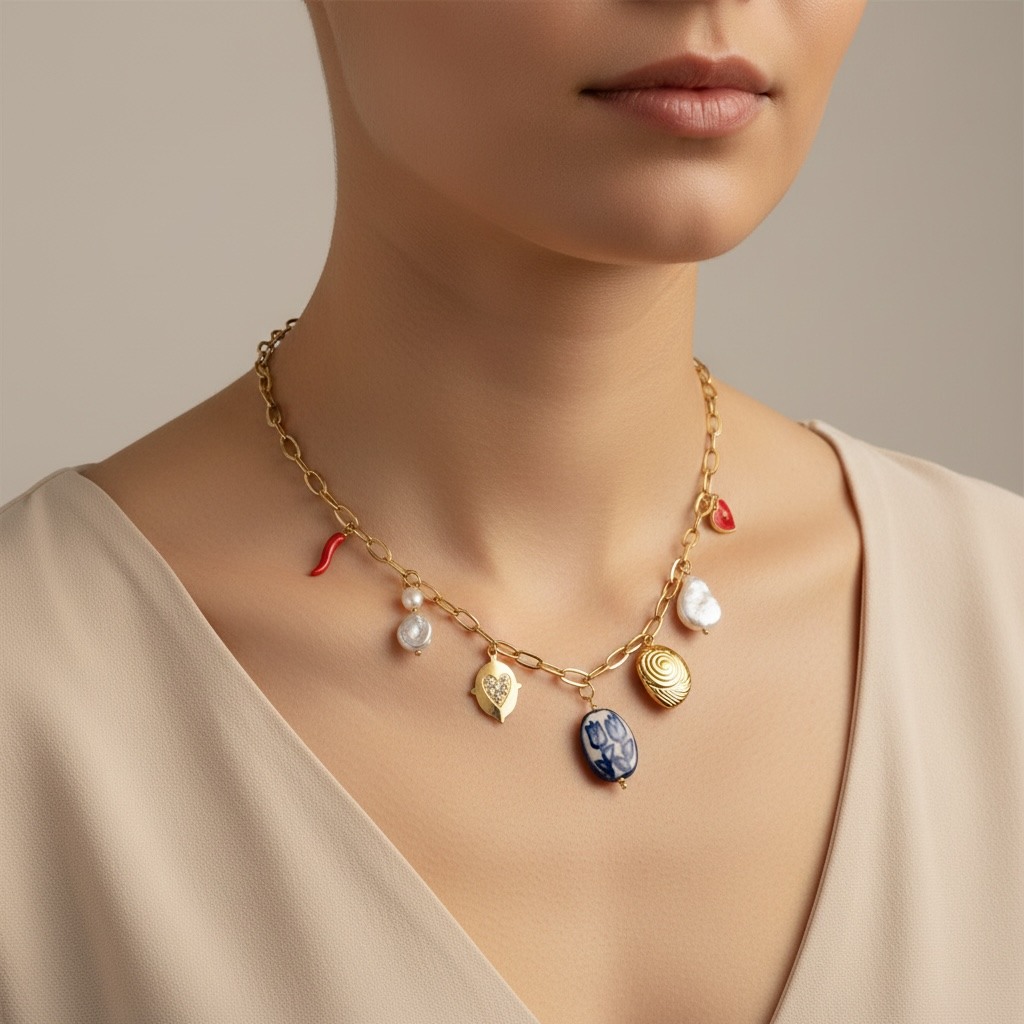 Collier LOUISE - Margeli Créations