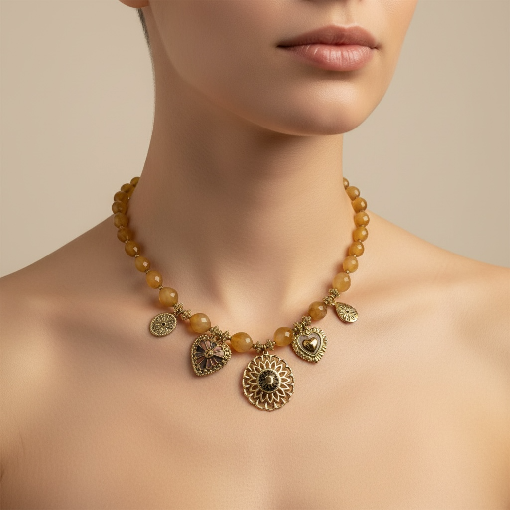 Collier CLARISSE - Margeli Créations