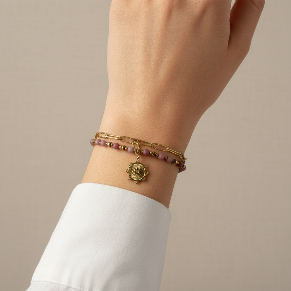 Bracelet CLAIRE - Margeli Créations