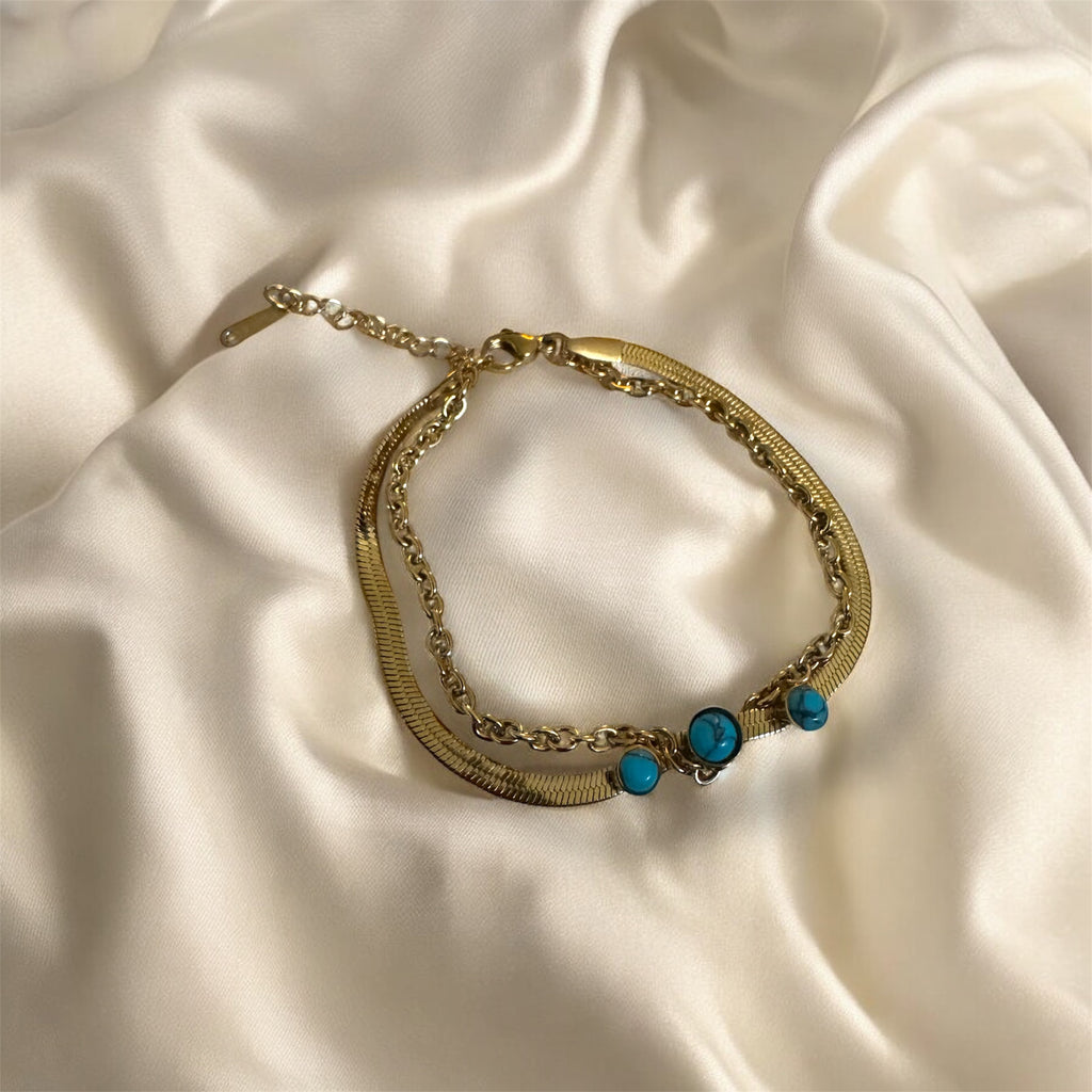 Bracelet FLORE - Margeli Créations